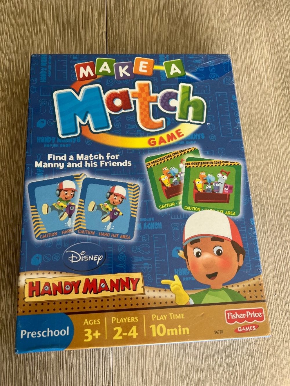 New Fisher Price Disney Handy Manny Make A Match Game